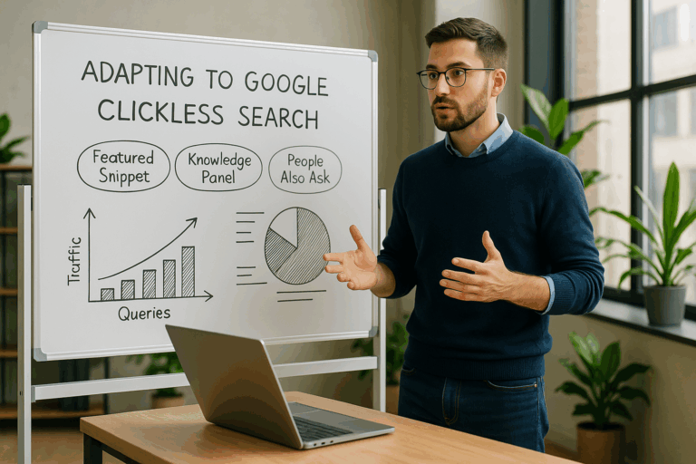 découvrez les stratégies incontournables d'un expert en seo de 30 ans pour naviguer dans l'univers en constante évolution de la recherche sans clic de google. apprenez à optimiser votre contenu et à attirer un trafic qualitatif en exploitant les nouvelles tendances et fonctionnalités de recherche.