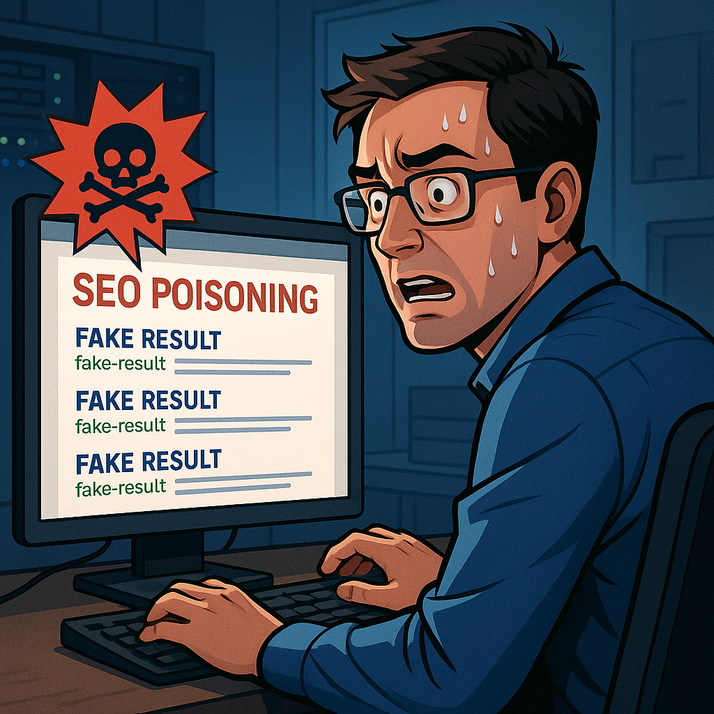 découvrez comment une nouvelle campagne de poisoning seo cible les administrateurs informatiques en diffusant des malwares. informez-vous sur les risques et apprenez à protéger vos systèmes contre cette menace croissante.