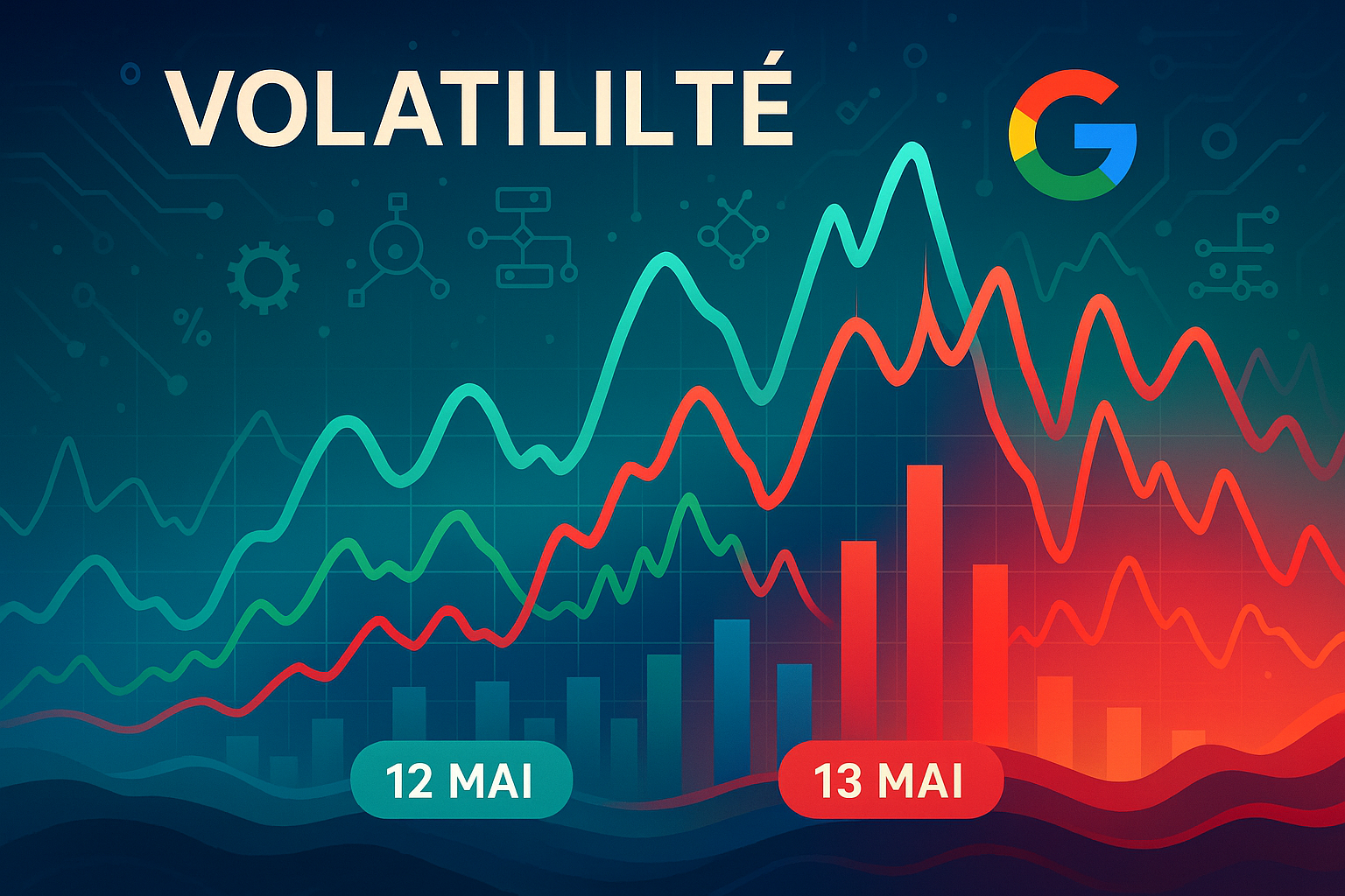 découvrez les enjeux de l'augmentation de la volatilité du classement sur google, notamment les impacts observés les 12 et 13 mai. analysez les fluctuations des résultats de recherche et leurs implications pour les stratégies de référencement.