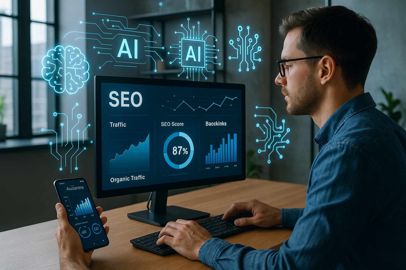 découvrez cinq expériences pratiques de référencement où l'intelligence artificielle joue le rôle de copilote. apprenez comment optimiser vos stratégies seo grâce à des outils innovants et automatisez certaines tâches pour améliorer votre visibilité en ligne.