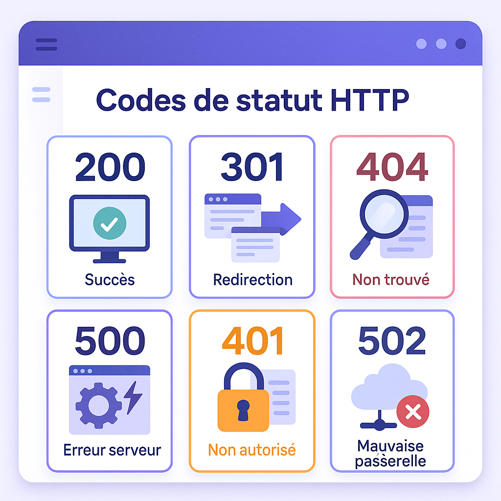 découvrez les codes de statut http essentiels pour optimiser votre référencement sur google. apprenez quels codes impactent le classement de votre site et ceux qui n'ont pas d'influence sur le crawl et l'indexation de vos pages. informez-vous sur les standards à suivre pour améliorer la visibilité de votre contenu en ligne.