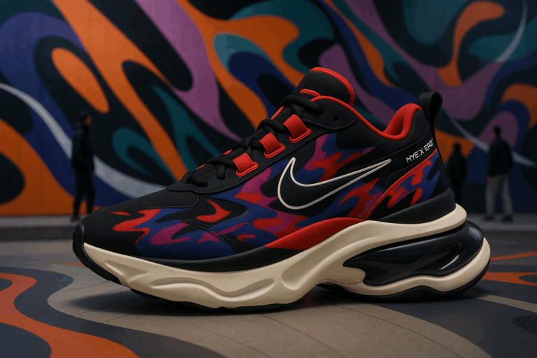 découvrez la nouvelle sneaker lifestyle ava rover de nike, fruit d'une collaboration exclusive avec la designer hyein seo. alliant style audacieux et confort inégalé, cette chaussure promet de devenir un incontournable de votre garde-robe. ne manquez pas l'occasion de vous démarquer avec cette édition limitée!