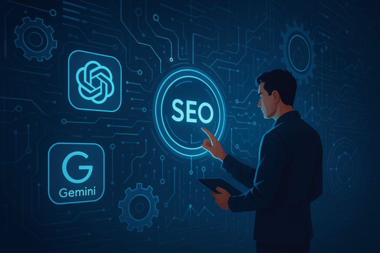 découvrez comment pulp strategy améliore votre visibilité en ligne grâce à son service seo spécialisé pour les plateformes d'intelligence artificielle comme chatgpt et gemini. optimisez votre présence numérique et atteignez vos objectifs commerciaux avec des stratégies adaptées aux technologies de demain.